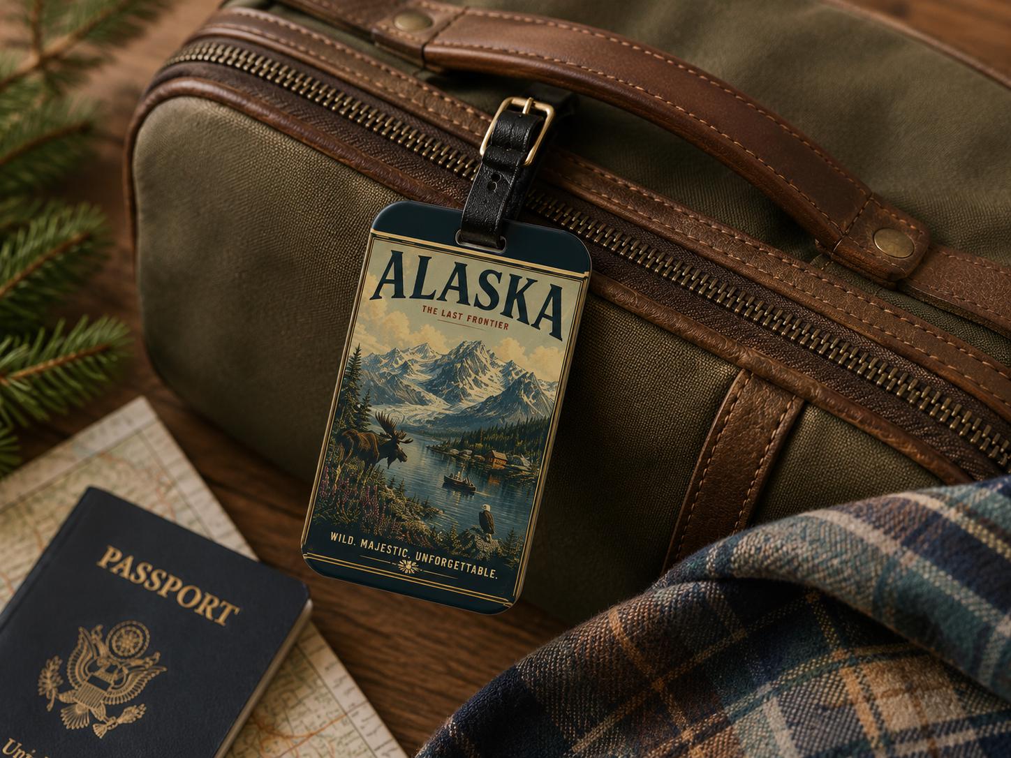 Vintage baggage tag - Etsy 日本