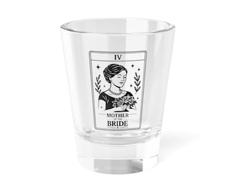 Mother of the Bride tarot illustration Shot Glass | 1.5oz