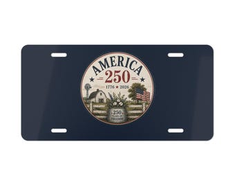 Make-upbordje America 250-jubileum | 1776 2026 Centennial nummerplaat