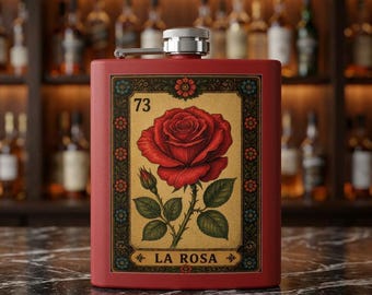 La Rosa Lotería Frasco de Rosas