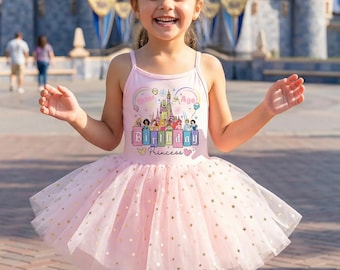 Personalized Disney Princess Birthday Tutu Dress