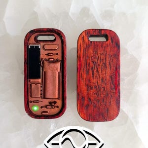 Custom frequency generator pendant - 12 user selectable frequencies in one solar powered pendant!