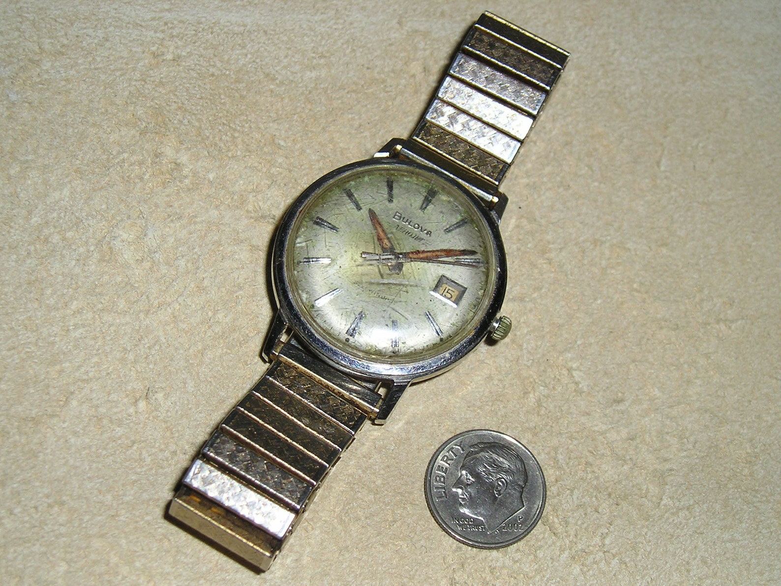 Vintage M6 Bulova Aerojet Mens Automatic Watch. Good Running | Etsy