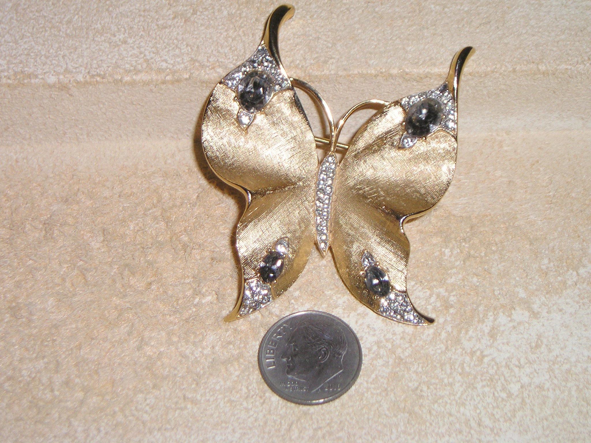 Vintage Trifari Butterfly Brooch - Etsy - Page 2