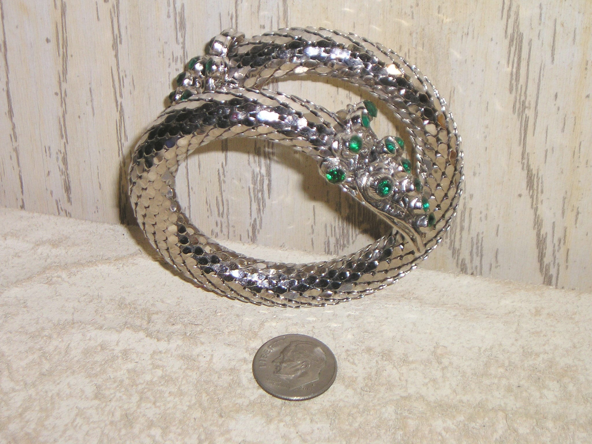 Reserved for Lara Vintage Unsigned Whiting & Davis Sea Serpent