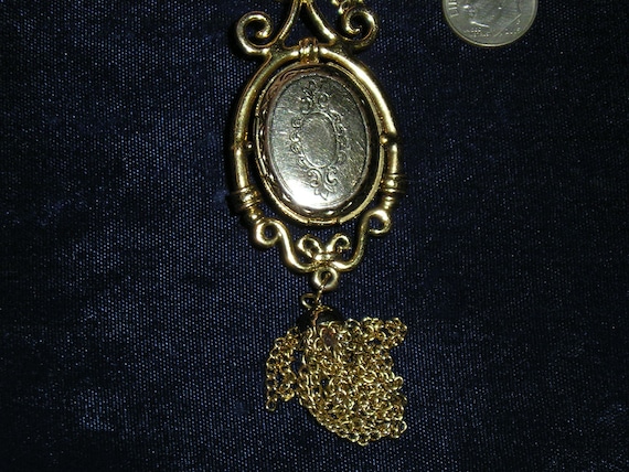 Vintage Signed 1928 Jewelry Co Victorian Revival White Rose