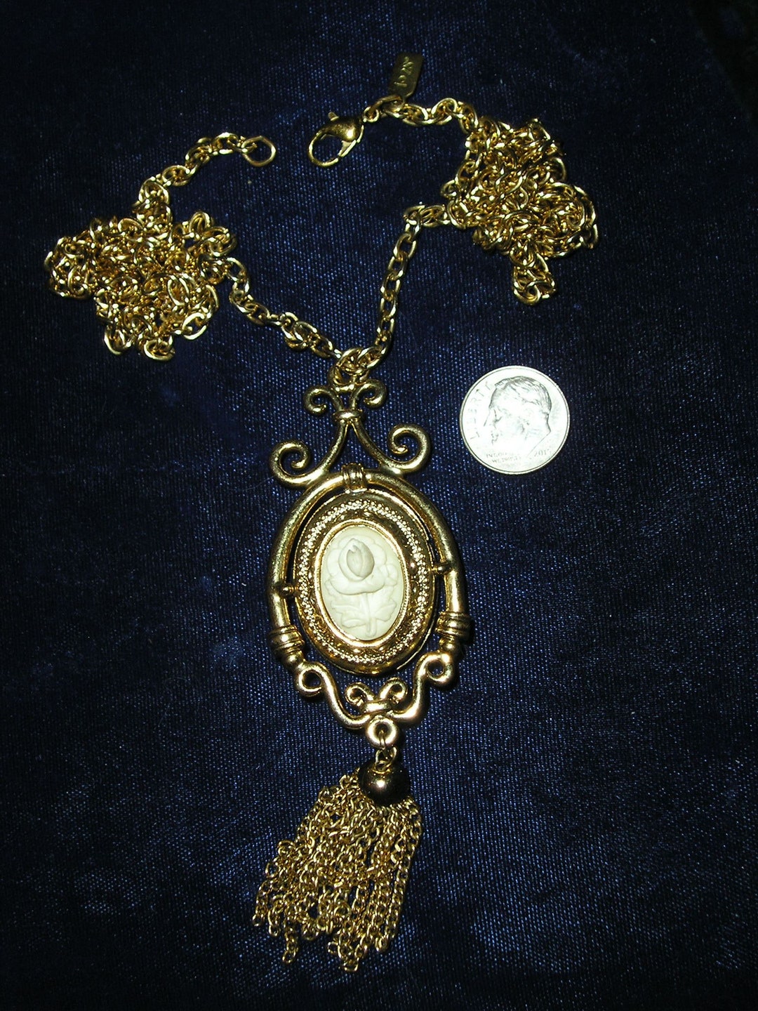 超人気の雑貨店 Vintage Signed Rose White Revival Victorian Co Jewelry 1928 指輪・リング