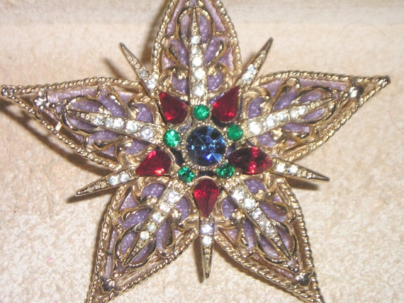 Signed Art (Arther Pepper) Magnificent  Rhineston… - image 2