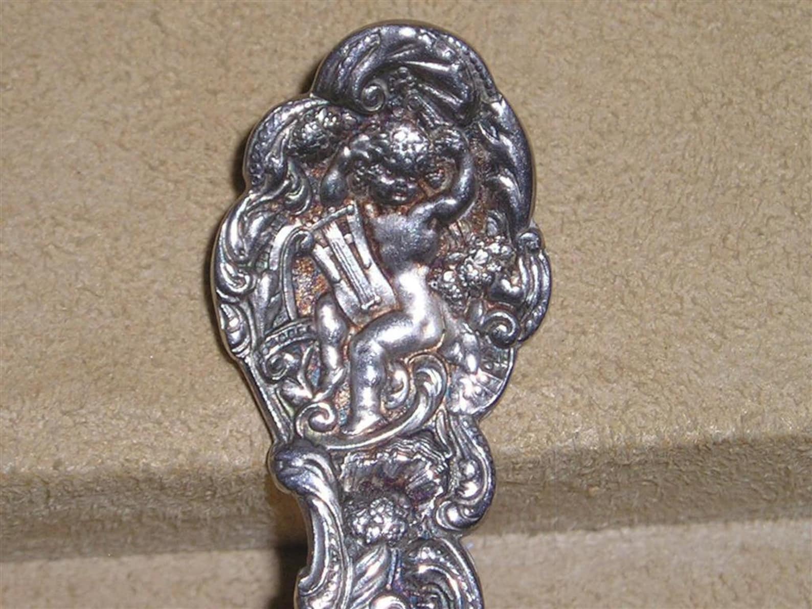 Vintage Signed Sterling Silver Spoon Marked With K for Gorham Etsy