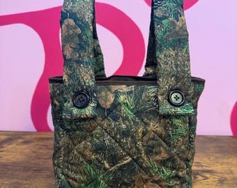Camo Quilted Mini Stroller Bag