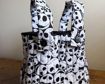 Jack Skellington 3-in-1 Quilted Stroller Bag