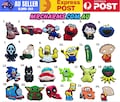 For Jibbitz-Crocs Movie Tv Show Video Game Character Charms Shoe Cake Decoration product logo