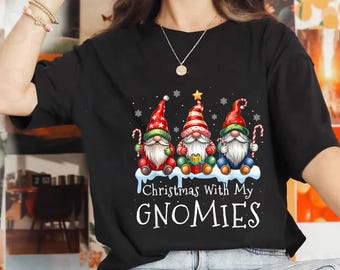 Christmas With My Gnomies Png, Christmas Gnomies Png, Christmas Teacher Png, Gnome Xmas Png, Family Christmas Png, Instant Download
