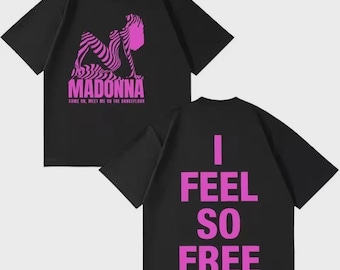 Camiseta estampada de la gira del álbum CONFESSIONS II de Madonna 2026