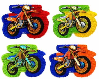 Dirt Bike Piñata | Motocross Geburtstag Party Dekoration