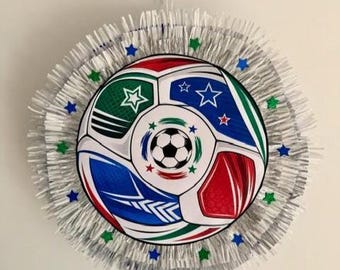 2026 WM Fußball Piñata | Sport-Geburtstags-Partydekoration, Fußball-Thema-Feiernbevorzugung