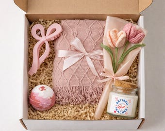 退職教師ギフトセット、教師退職ギフトボックス、教師感謝ギフト、女性向け退職ギフト、セルフケアギフトバスケット