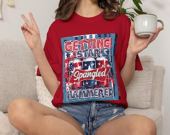 Fourth of July Shirt Funny Patriotic Drinking Tee