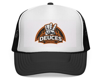 Deuces Apparel Trucker Hut Biker Streetwear Cap