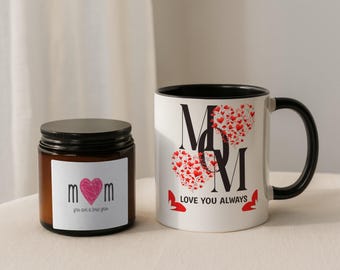 4oz Amber Candle & Mug Gift Set