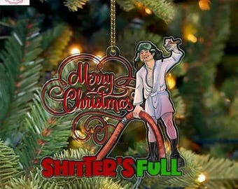 Shitter's Full Cousin Eddie Ornament, National Lampoon's Christmas Vacation