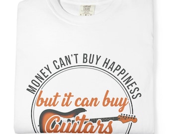 Funny Guitar T-Shirt | Music Lover Gift, Comfort Colours