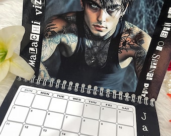 Kalendarz „Morally Grey Book Boyfriend” na rok 2026 – prezent Dark Romantasy