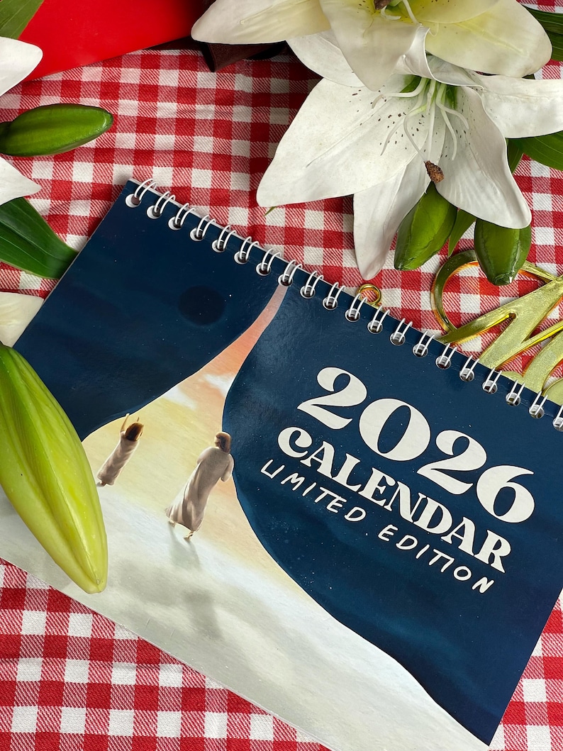 Christian 2026 Calendar Wall Christian Artworks Jesus Christ, Biblical ...