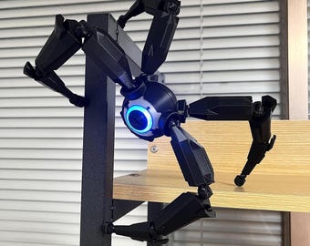 Figurine RVB Arc Raiders Leaper, créature robotique de science-fiction magnétique, présentoir flottant, décoration de bureau pour gamer, cadeau de jeu à collectionner