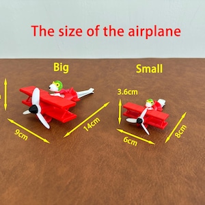 Snoopy Pilot Airplane Car Vent Clip | Handmade Aroma Diffuser & Car Air Freshener | Cute Flying Dog Gift | Not for Use with Heat or Warm AC image 4