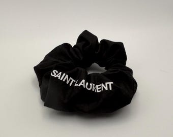 Luxury Textile Scrunchie | Limited Edition Hair Scrunchie | Premium Fabric Hair Tie | Handmade Hair Accessory | Custom Fabric Option