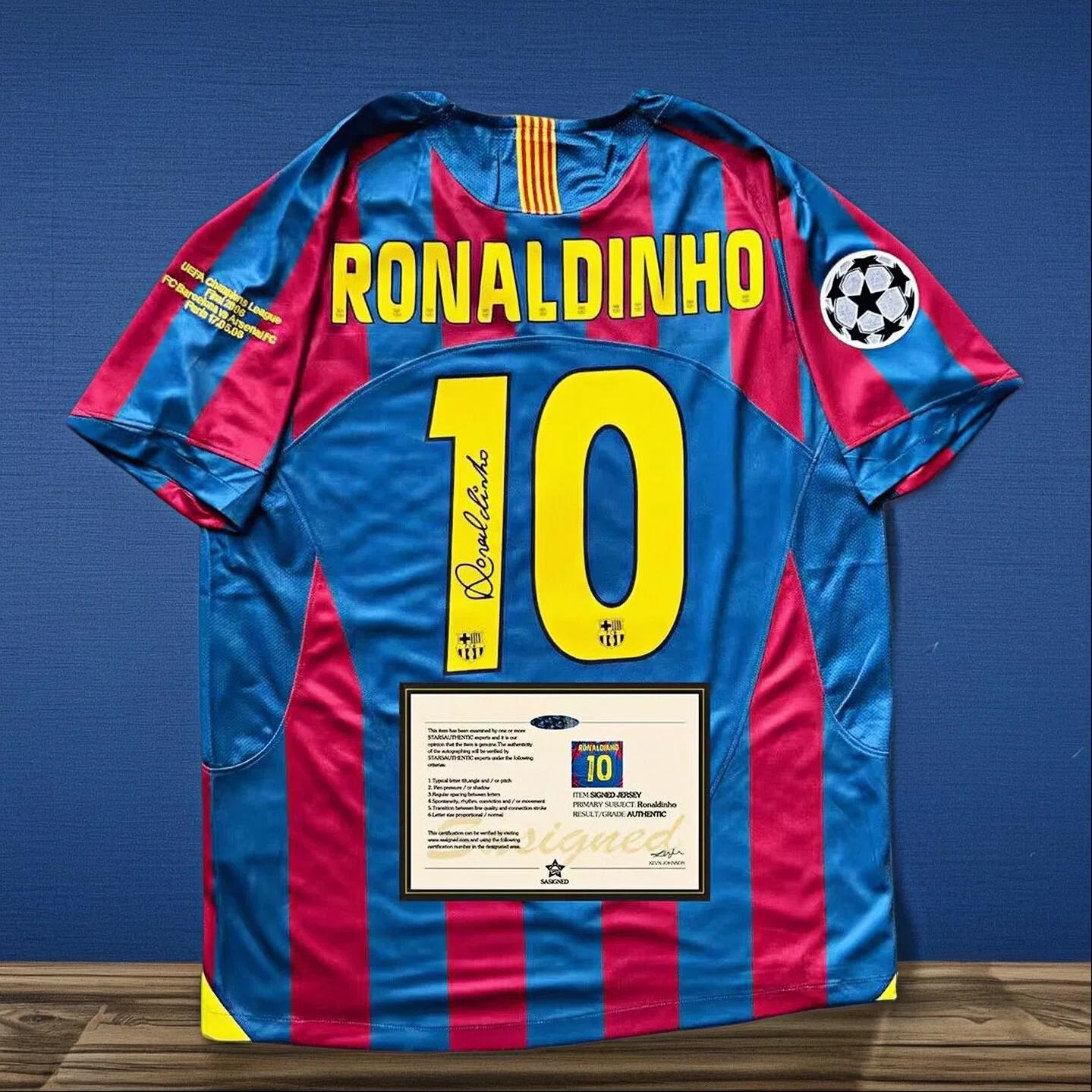 Ronaldinho barcelona jersey - Etsy 日本