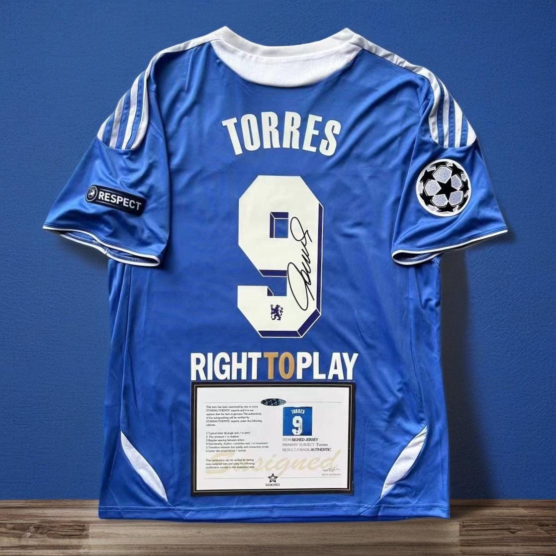 Fernando Torres Jersey - Etsy