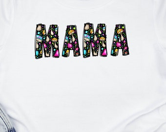 Mama Mushroom Graphic Tshirt