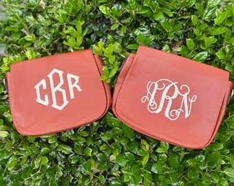 Monogram Crossbody Purse - Custom Embroidery