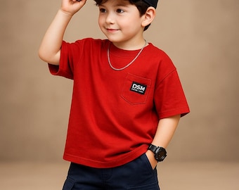 Kids Fashion Outfit Mockup | Boys Clothing Set (Digital Files)