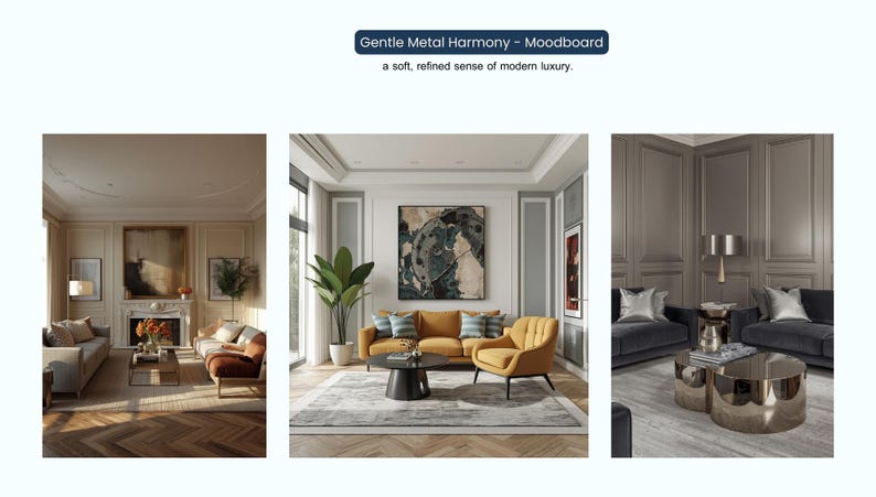 Color Card Hex Codes for Branding – Metallic Neutral Palette Printable ...