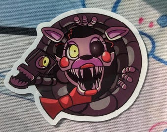 Mangle Spiral Vinyl Sticker