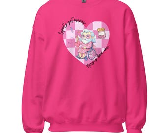 Sudadera Gildan de Cupido Enfermeras
