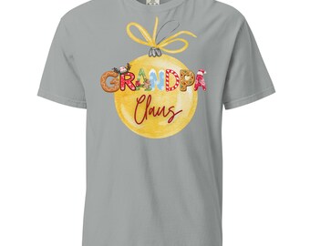 Camiseta de colores cómodos del abuelo Claus