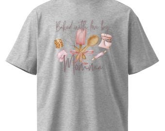 Horneada con amor por Momma Boxy Comfort Colors Tee
