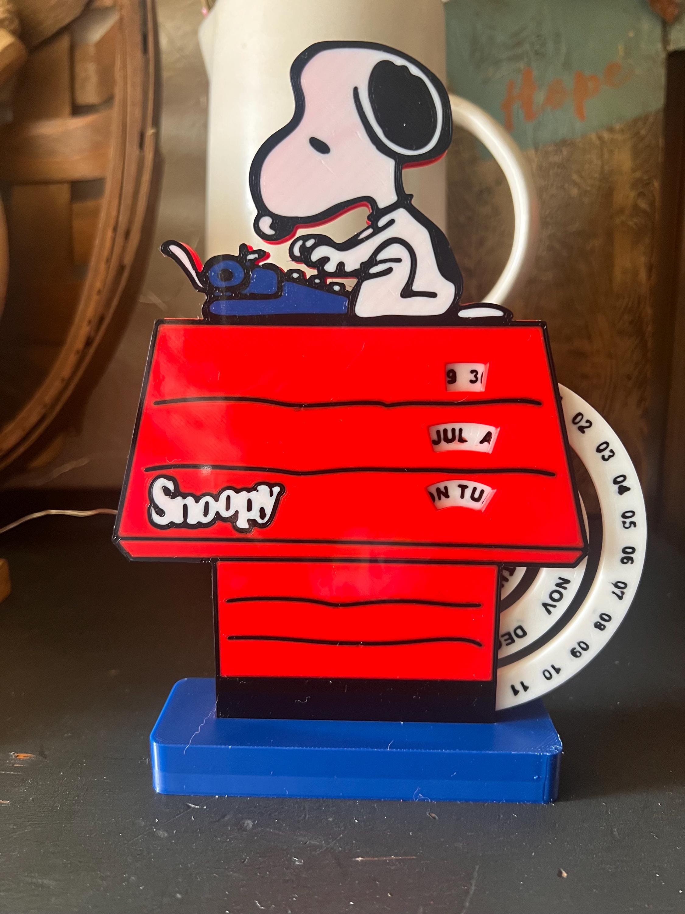 Snoopy Perpetual Calendar - Etsy