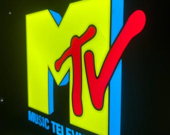 Retro 90s Music Light Box Lamp | Color LED Wall Decor