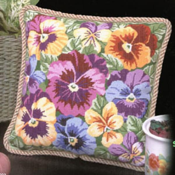Needlepoint Pillow Kits Etsy