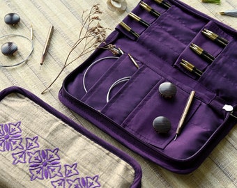 Lantern Moon 4" Ebony Interchangeable Knitting Needle Set - Bliss