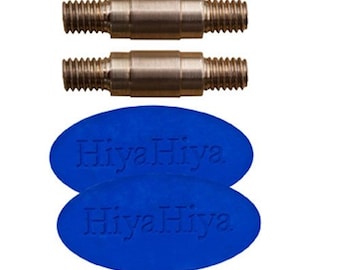 Conectores y agarres de cable intercambiables HiyaHiya (juego de 2) para agujas de tejer intercambiables