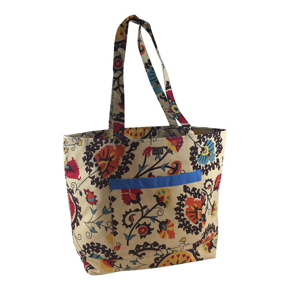Della Q Willa Large Knitting Bag 4241 in a Variety of Fabrics Etsy
