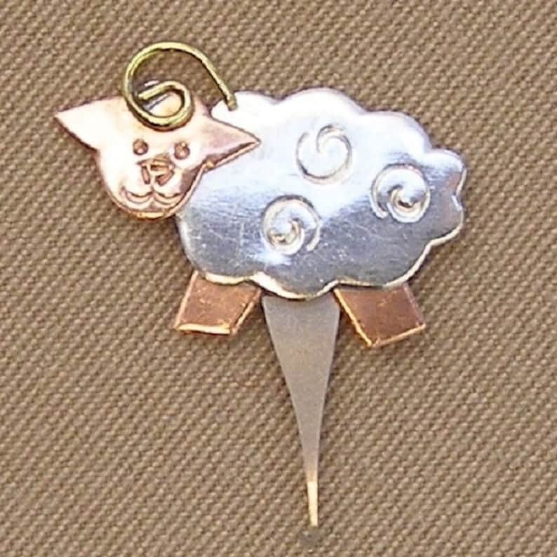 Puffin & Company Micro Needle Threaders Kitty, Puppy, Sheep, Heart, Bunny, Bird, Cheshire Cat, Snail, Ladybug, Gnome Sheep