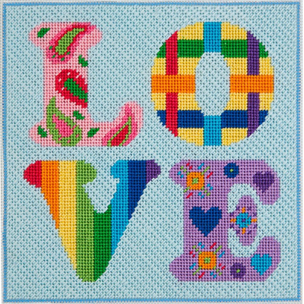 Alice Peterson Canoodles Needlepoint Kits in a Variety of Designs