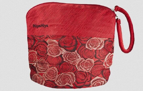 IT MICHAA [イミシャ] Ribbon Brooch Knitting Bag Hiyahiya Small Project Bags for Knit and Crochet in a
